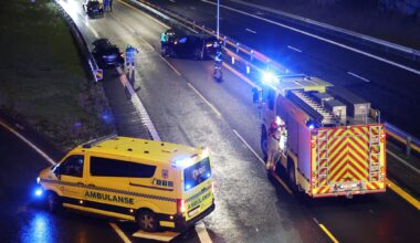 Bærum, Trafikk | Front mot front-kollisjon på E16
