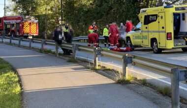 Asker, Nyhet | Stengte vei etter ulykke