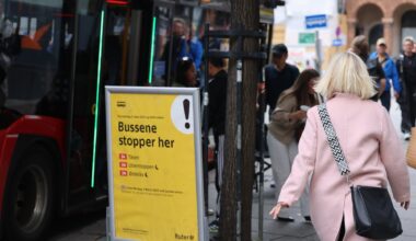 Trafikk og kollektiv, Trikk | Streik i kollektivtrafikken før landskampen mellom Norge og Israel i Oslo