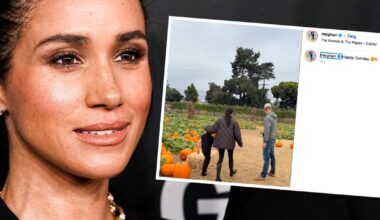 Meghan og Harry deler sjelden familievideo med barna