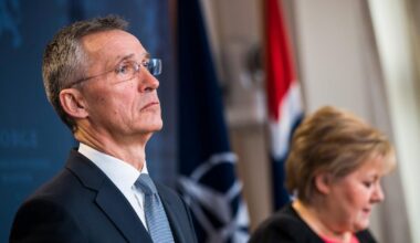 Erna Solberg om Jens Stoltenberg: – Ikke en deltidsjobb