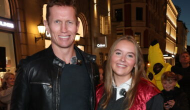 Frank Løke og datteren Ada avslørt med mikrofoner på Halloweenfest