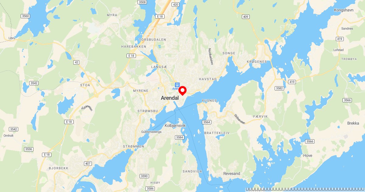 Syklist påkjørt av bil i Arendal: Alvorlig skadet