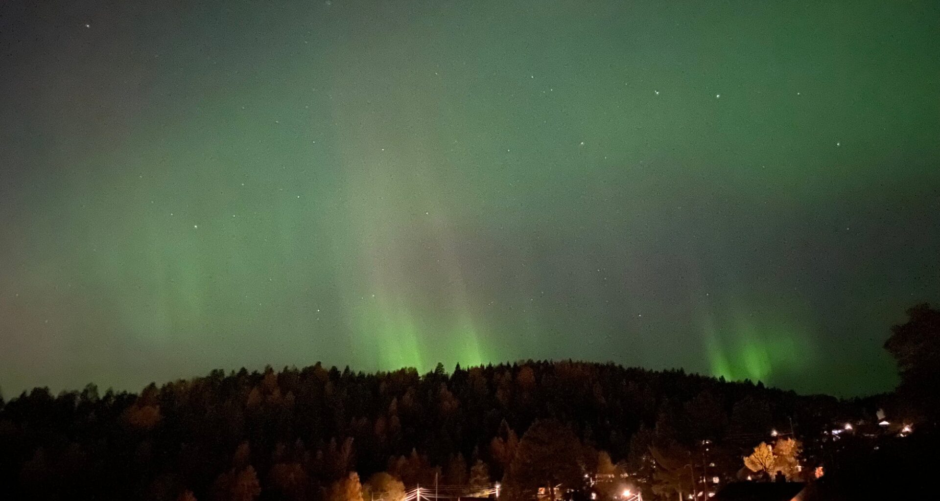 Nordlys, Himmel | Nordlys i Drammen: – I kveld var det sterkt