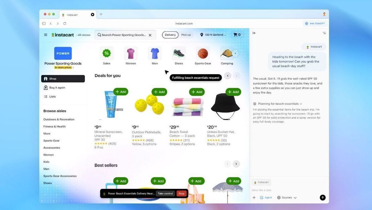 Chat GPT Atlas er Open AIs debut på nettleserarenaen.