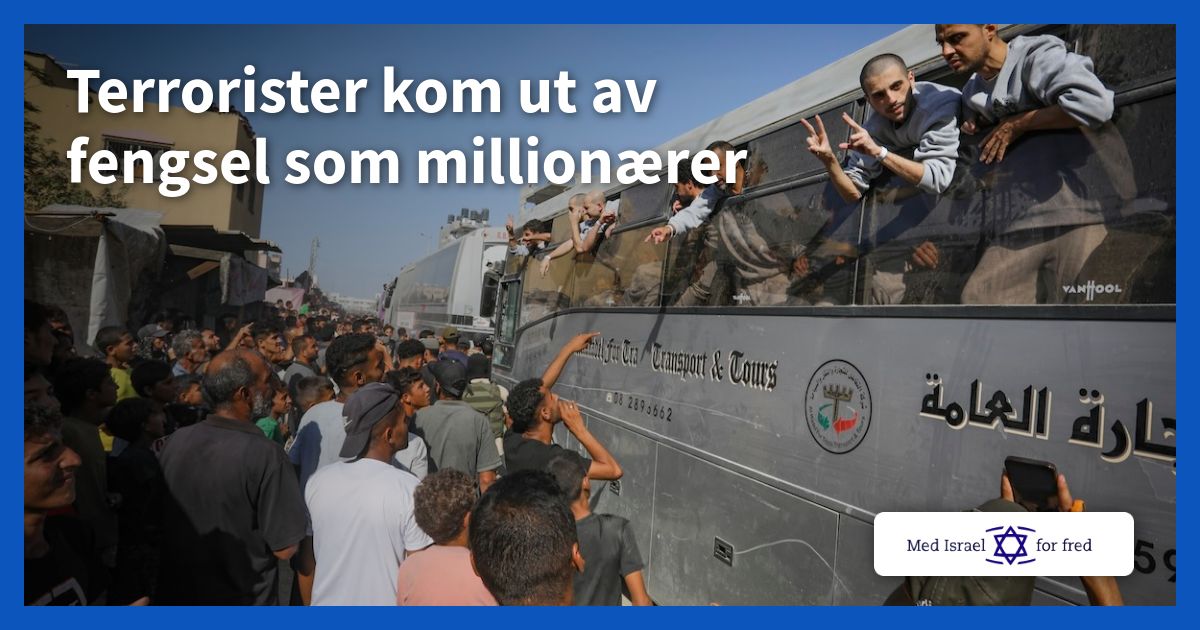 Terrorister kom ut av fengsel som millionærer