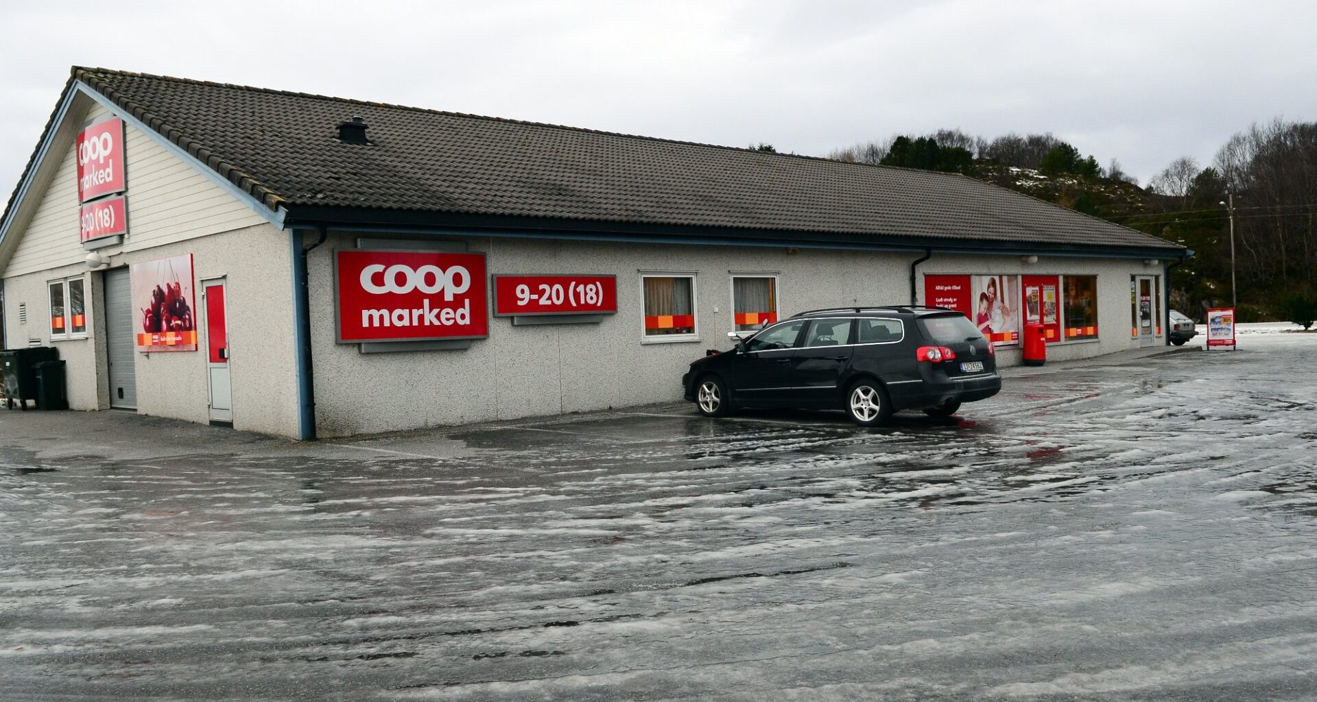 Matbutikk, Coop Marked | Kroken på døra for nærbutikken