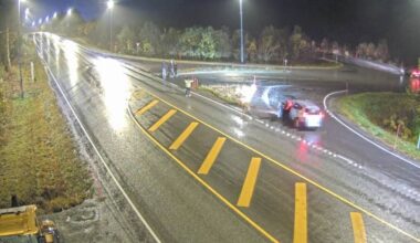 Politi, Trafikk | Rykker ut til trafikkulykke – E8 stengt