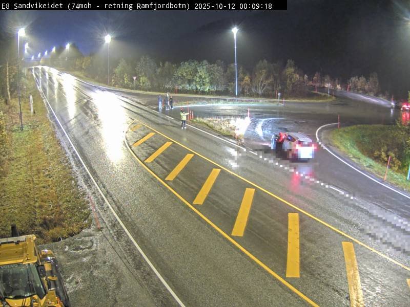 Politi, Trafikk | Rykker ut til trafikkulykke – E8 stengt