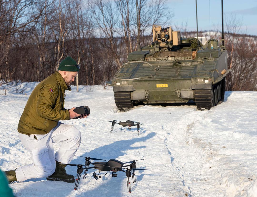 Norge oppretter landdrone-program