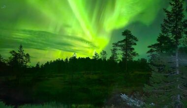 Nordlys, Namdalen | Se opp – send oss dine nordlysbilder: – Noe av det villeste jeg har sett