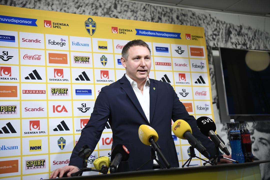 Sveriges fotballsjef Kim Källström etter 0-1-tapet mot Kosovo