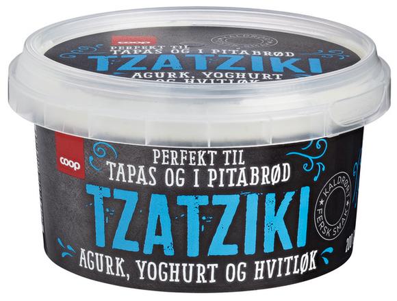 Coop tilbakekaller tzatziki etter funn av egg