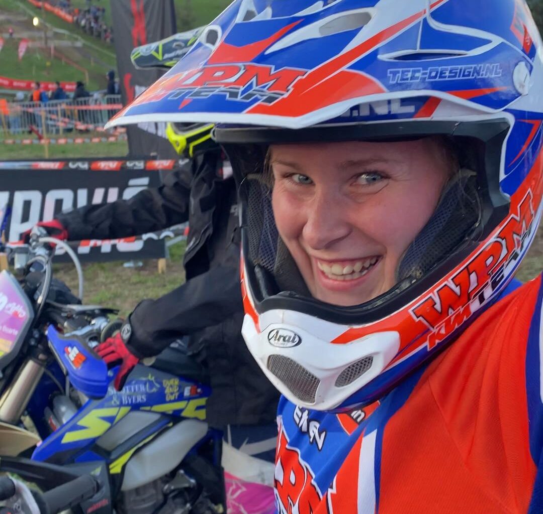 Vilde Marie Holt vant EM-gull i enduro i Italia