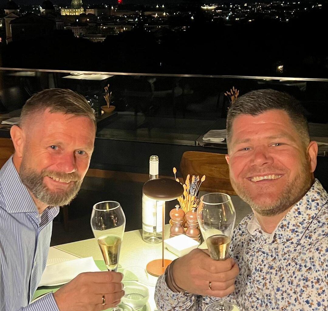 Bent Høie og Arild Vølstad har giftet seg