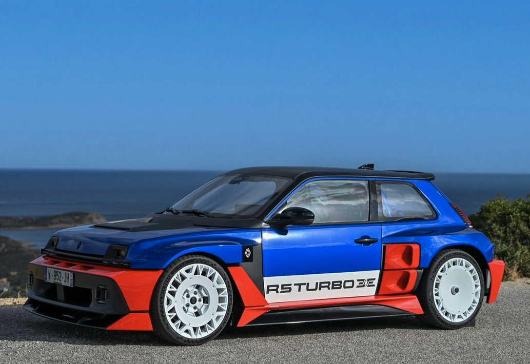 Renault viser opp 5 Turbo 3E på Korsika -