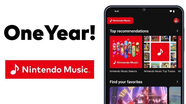 Nintendo Music feirer ett år med retroglede -