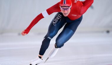 Peder Kongshaug og Aurora Løvås med skøytegull i NM-åpningen