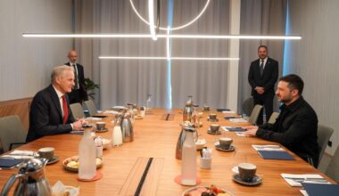 Støre og Zelenskyj møtes i København