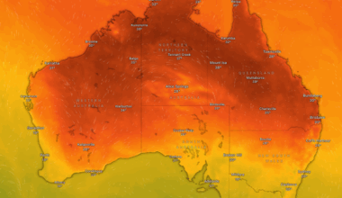 Australia kan få 42,5 grader på lørdag