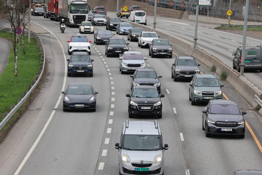 E18 mellom Høvik og Lysaker snevres inn i helgen