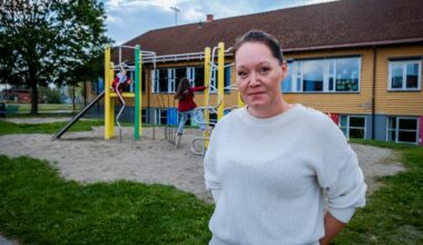 Tina-Mari lar barna slippe lekser