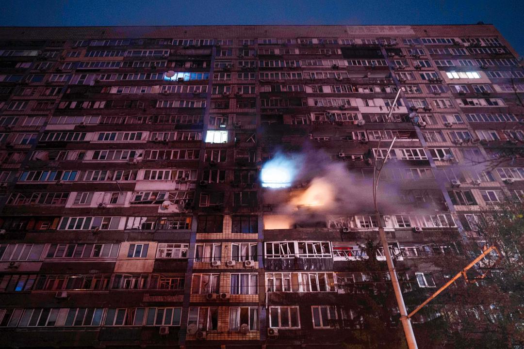 Kraftige angrep mot Kyiv - barn drept