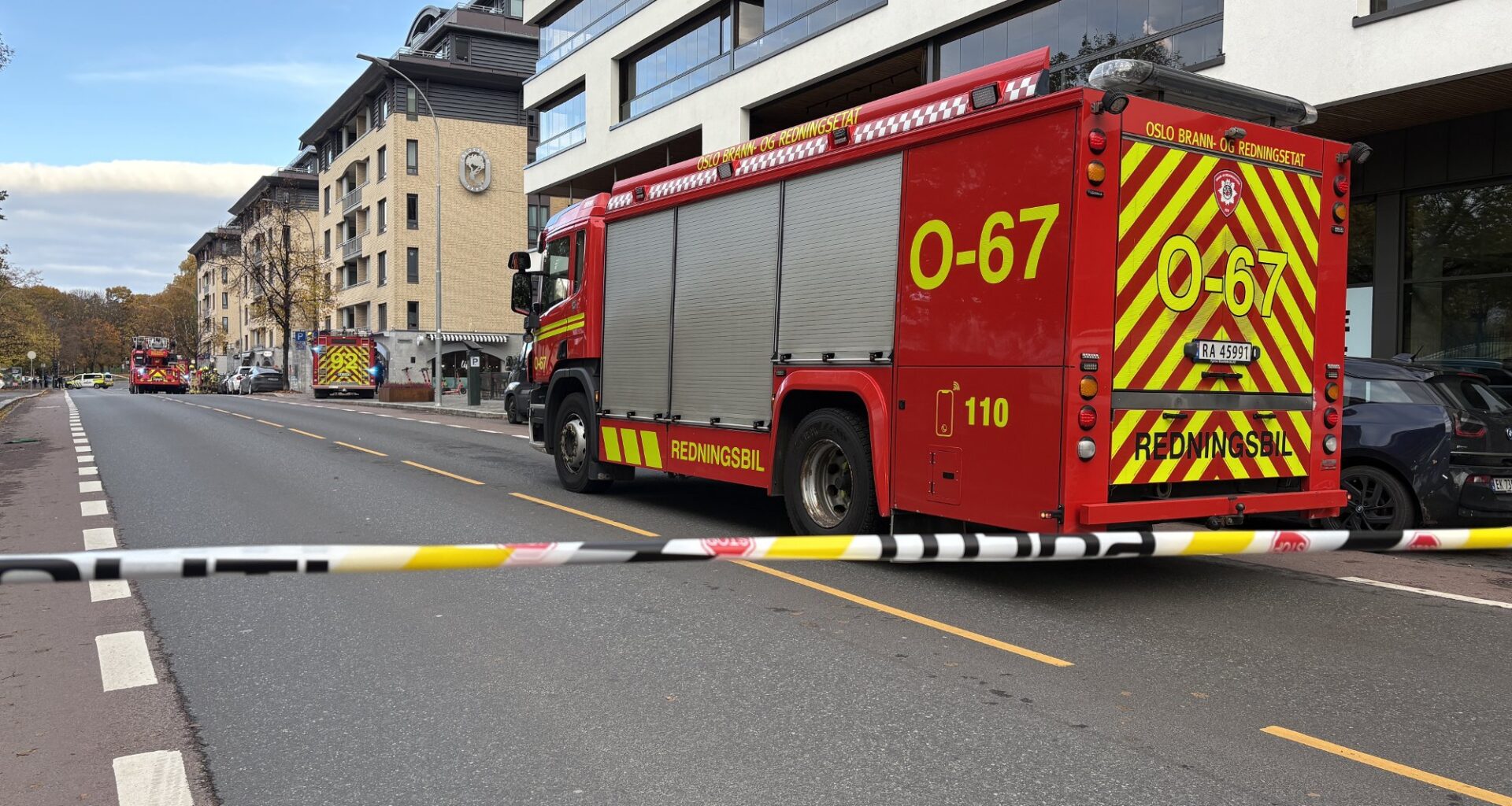 Eksplosjon, Majorstuen | Stort område ble sperret av etter eksplosjon på Majorstuen: – Fikk veldig mange telefoner