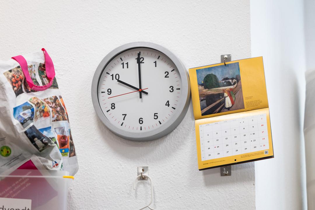 Nå skal du stille klokka