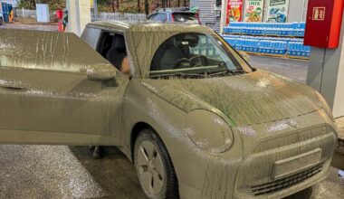 Bilbrann på E18 ved Lysaker