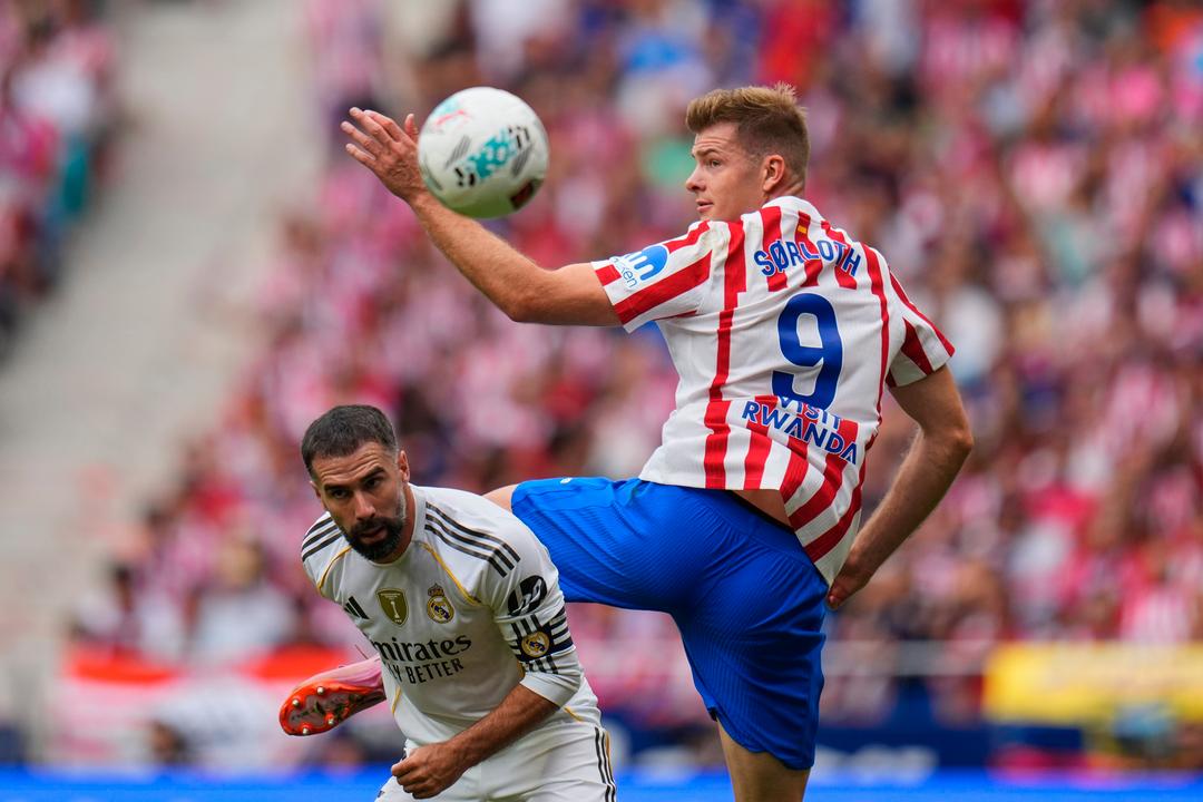 Alexander Sørloth tilbake i trening for Atletico Madrid
