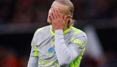 Manchester City snublet tapte 0–1 mot Aston Villa – Haaland målløs av banen for første gang på 13 kamper