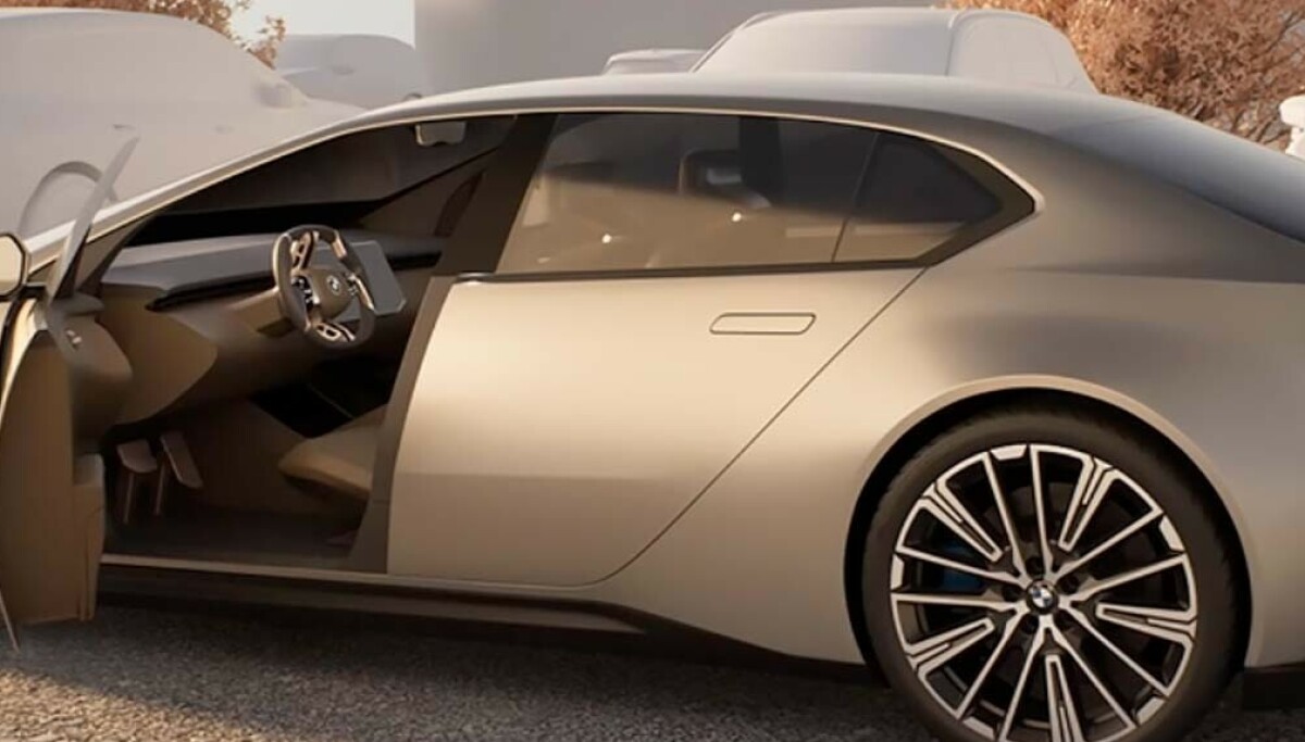BMW slipper bilde av ny elbil