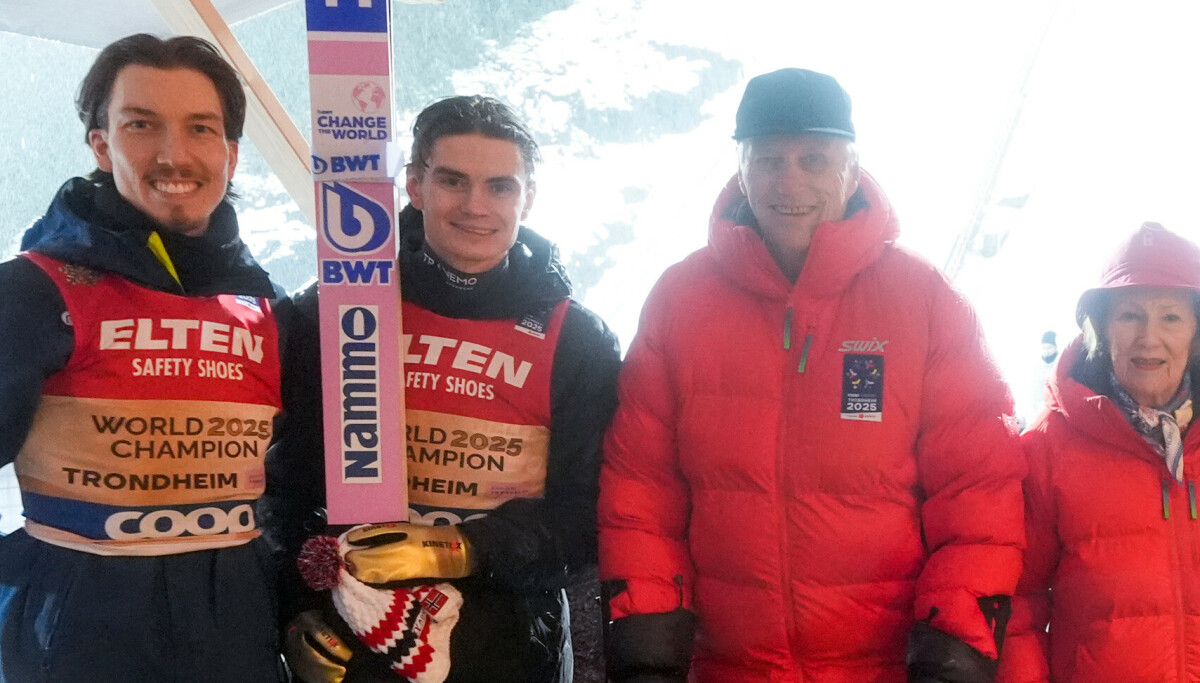 Daniel Tschofenig reagerer etter jukset i VM i Trondheim.