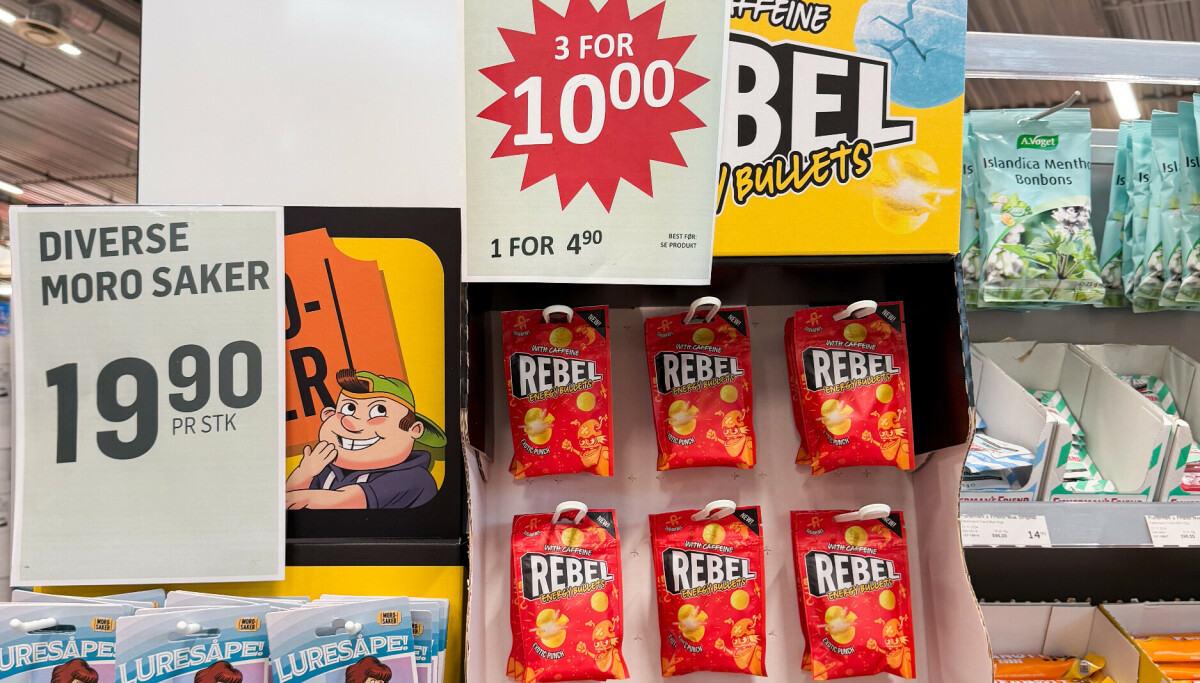 Advarer mot populære koffeindrops: - Spiser det som godteri