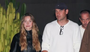 Sydney Sweeney og Scooter Braun sett hånd i hånd