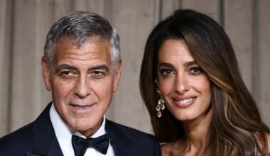 George Clooney flytter familien til Frankrike for en roligere oppvekst