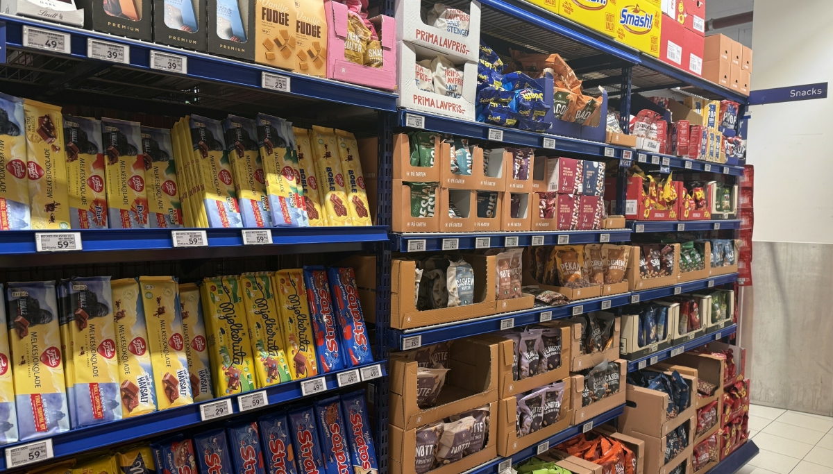 Nå er det frysetørket jordbær og bringebær som gjelder.