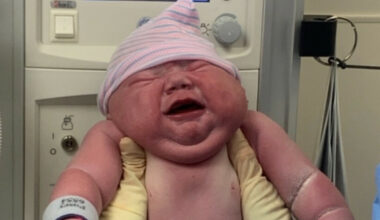 Mor i USA føder rekordstor baby på 5,8 kilo