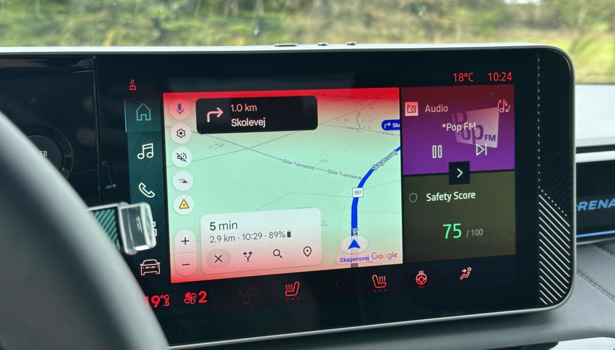 Denne bilen gir deg poeng for kjøringa
