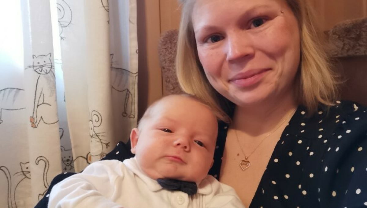 Spebarnsdød: Ero ble bare ni uker.