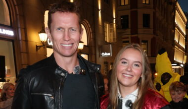 Frank Løke og datteren Ada avslørt med mikrofoner på Halloweenfest