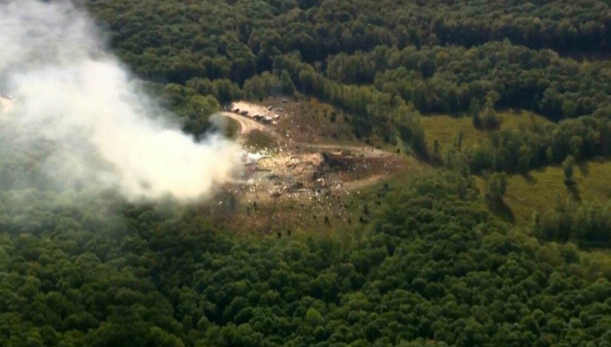 Massiv eksplosjon vedeksplosiv-fabrikk - Dagbladet