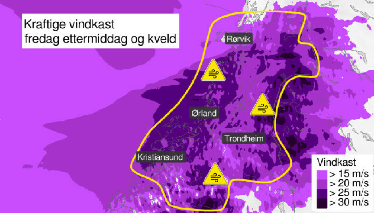 Heftig uvær: - Hold dere inne!