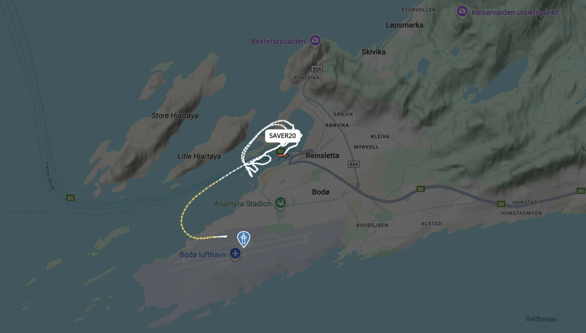 Søkte etter savnet mann