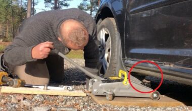 Plasserer du jekken feil når du skal skifte til vinteerhjul kan det koste deg mange tusen
