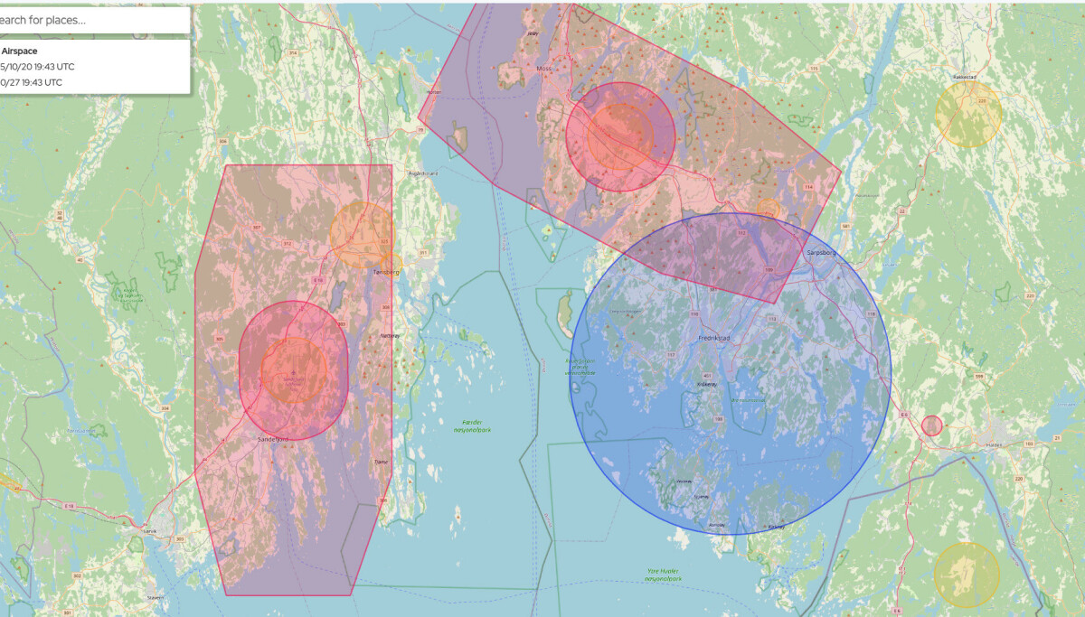 Store områder stenges for lufttrafikk - Dagbladet