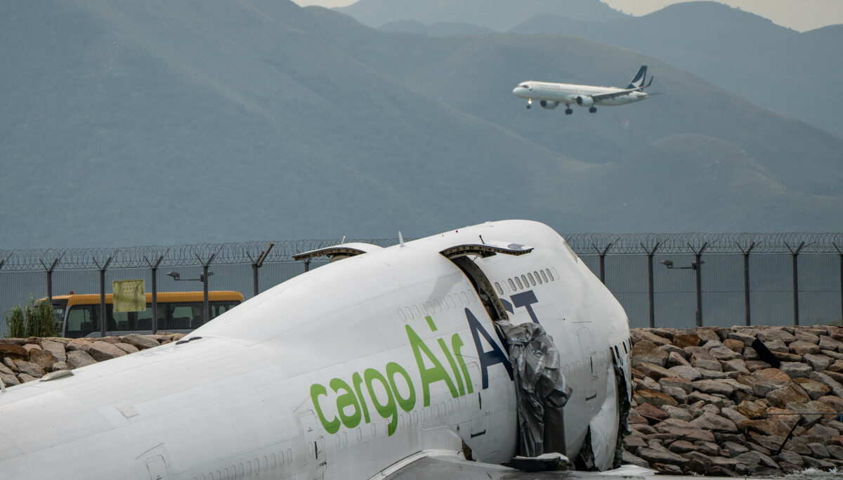 Gigafly krasjet - to døde