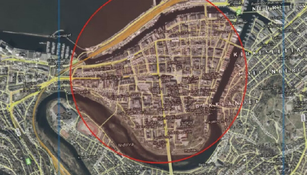 Adressa: Stenger luftrommet over Trondheim