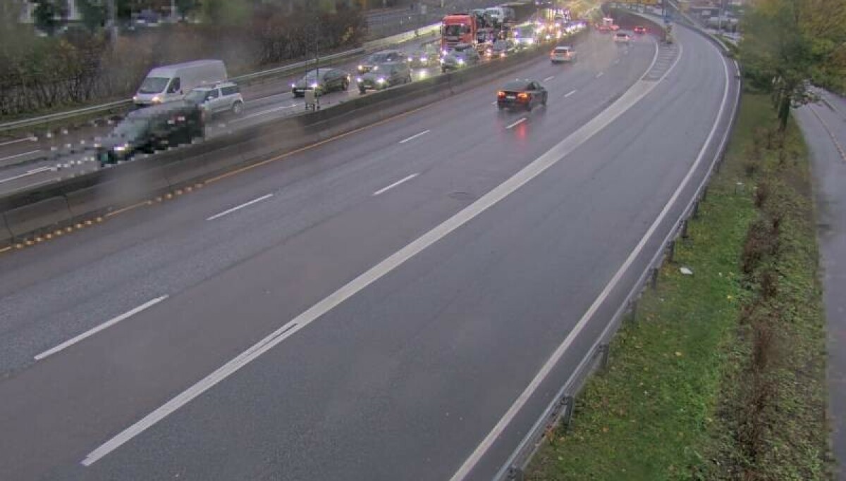 Gjørme-sjokk på E18: - Livsfarlig - Dagbladet